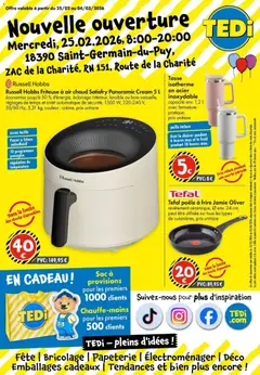 Prévisualisation de TEDi - pleins d'idées du magasin TEDi formulaire valide 19/02/2026