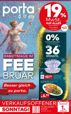 Vorschau von dem Prospekt des Geschäftes Porta!, gültig ab dem 01.02.2026