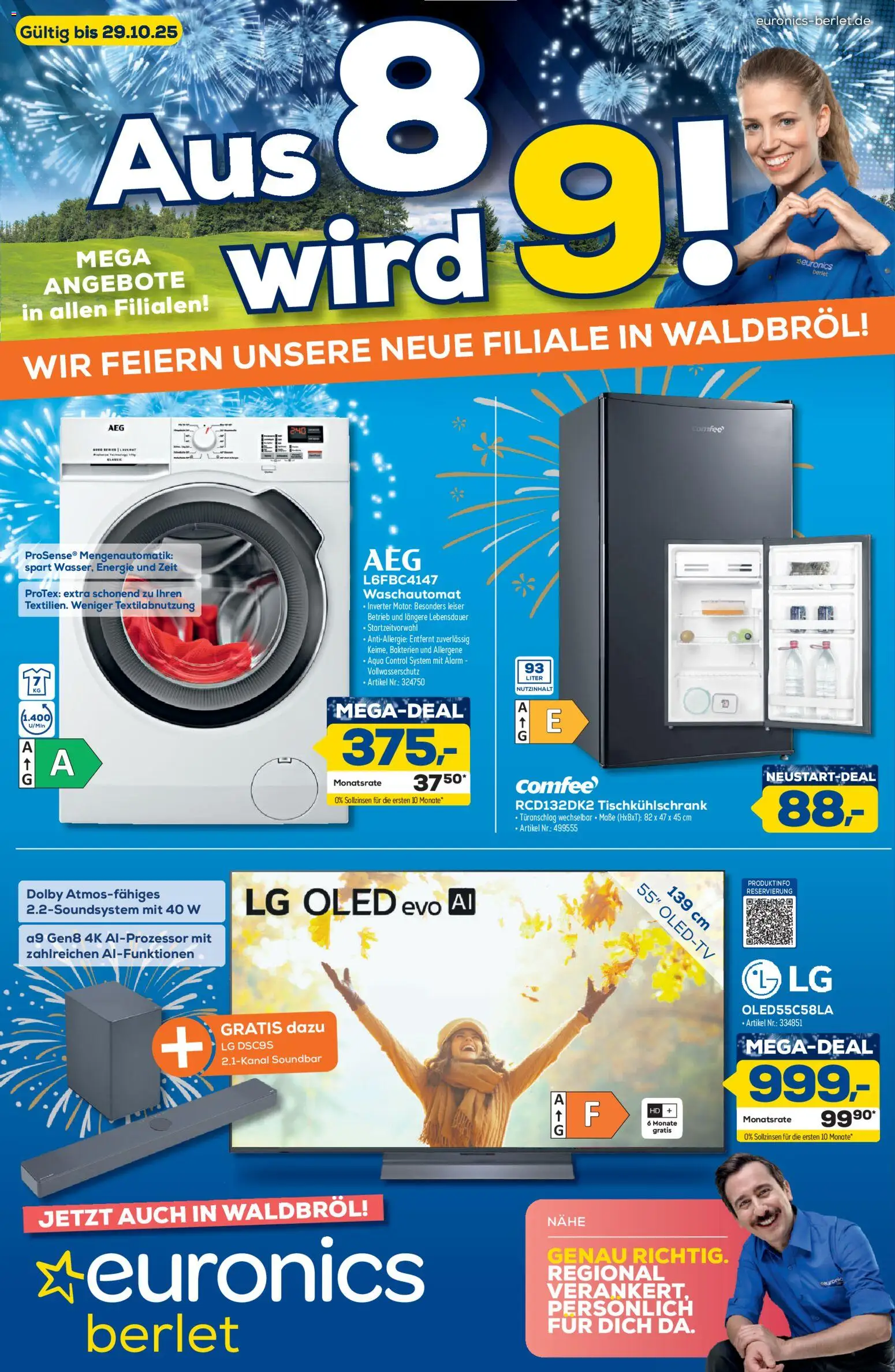 Euronics Aus 8 wird 9! (vom 23.10.2025 - 29.10.2025)