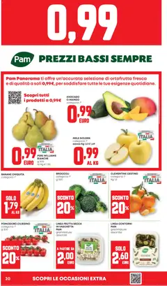Anteprima dell'opuscolo Attuale volantino dal negozio PAM valido da 20/11/2025 | Pagina: 20