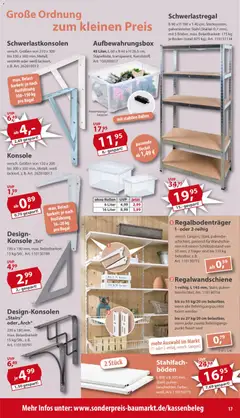 Vorschau von dem Prospekt des Geschäftes Sonderpreis Baumarkt, gültig ab dem 15.11.2025 | Seite: 17