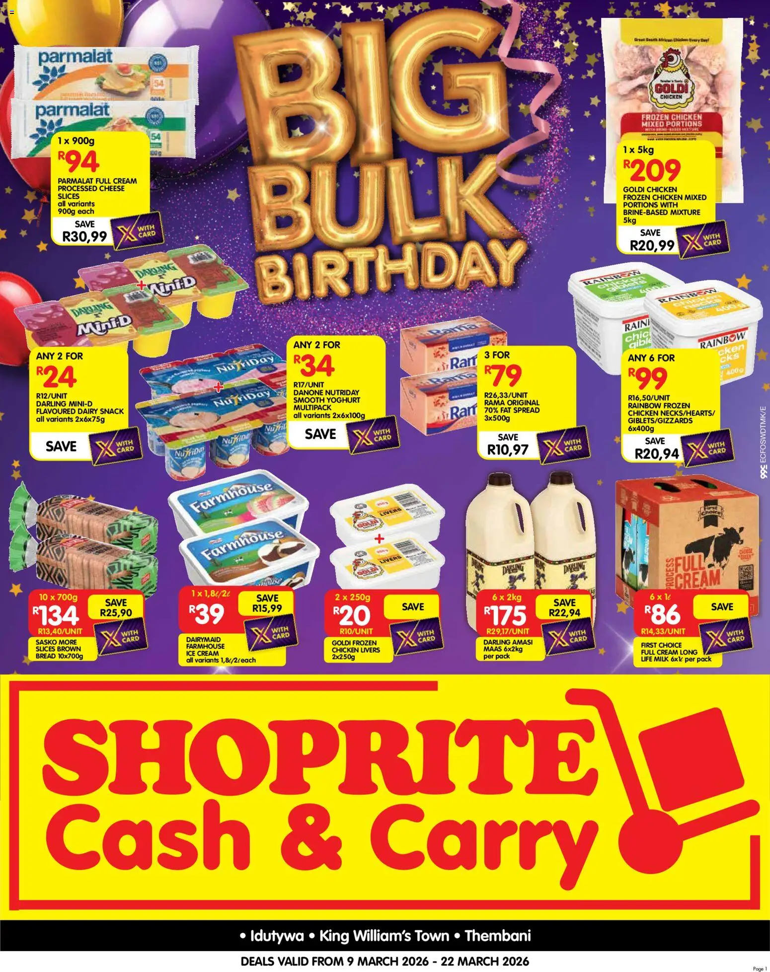 Preview of Shoprite flyer valid from 09/03/2026