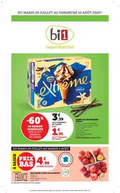 Prévisualisation de Catalogue du magasin bi1 formulaire valide 28/07/2025