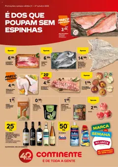 Pré-visualização do folheto da loja Continente válida a partir de 21/10/2025