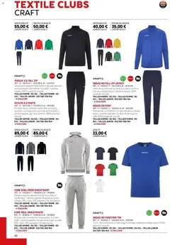 Prévisualisation de Catalogue du magasin Sport 2000 formulaire valide 28/05/2024 | Page: 42