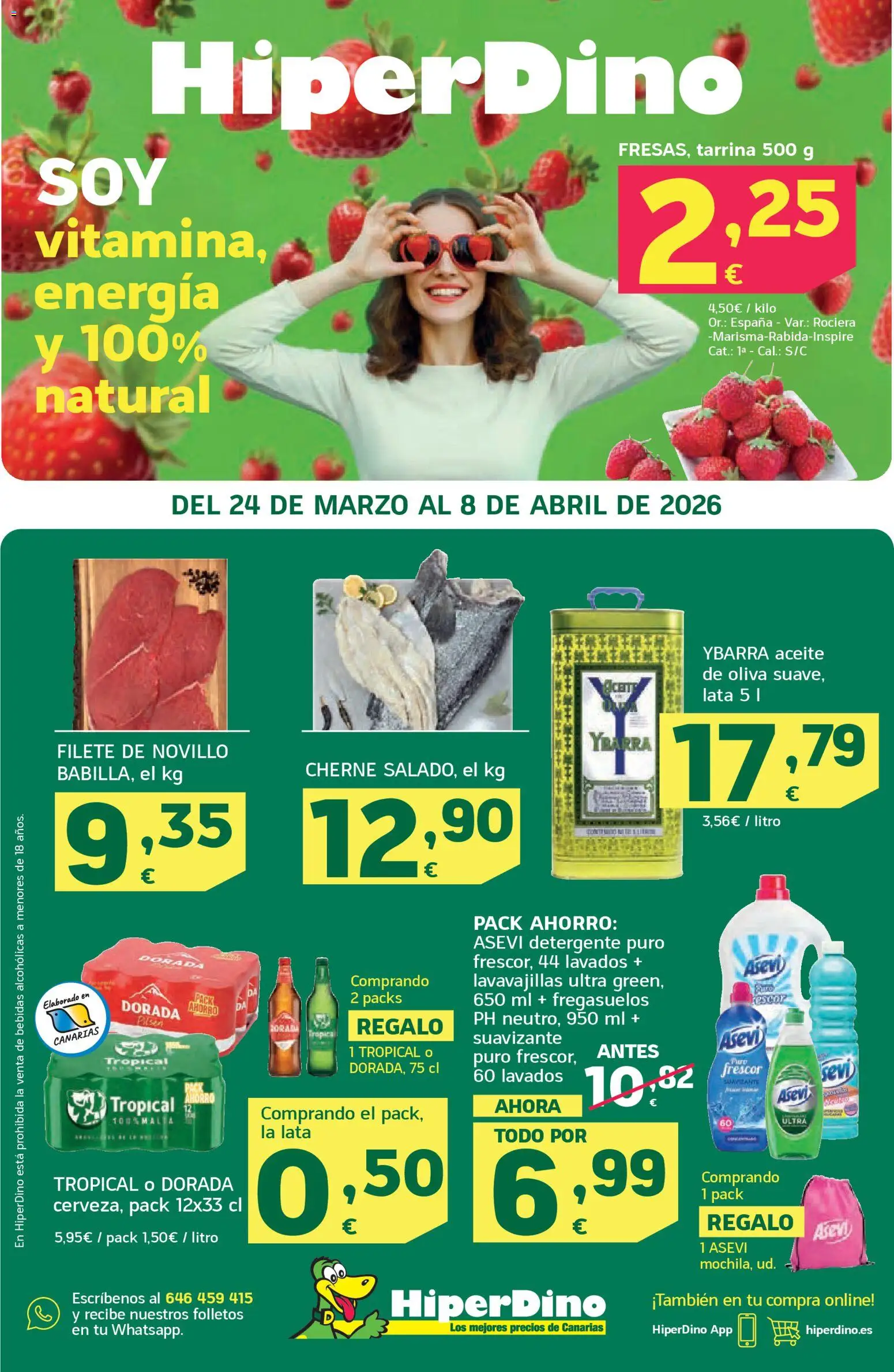 Vista previa del folleto de la tienda HiperDino válido desde el 24/03/2026 