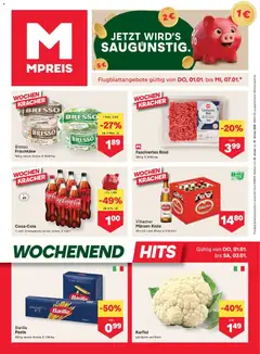 Vorschau der Angebote: MPREIS Velden gültig ab 01.01.2026