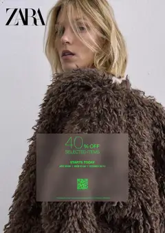 Pregled letka Black Friday trgovine Zara vrijedi od 27.11.2025