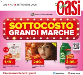 Anteprima dell'opuscolo Volantino Campobasso dal negozio Oasi valido da 04/09/2025