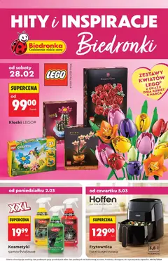 Pogląd gazetki "Biedronka gazetka Hity i inspiracje" ze sklepu Biedronka ważnej od 28.02.2026