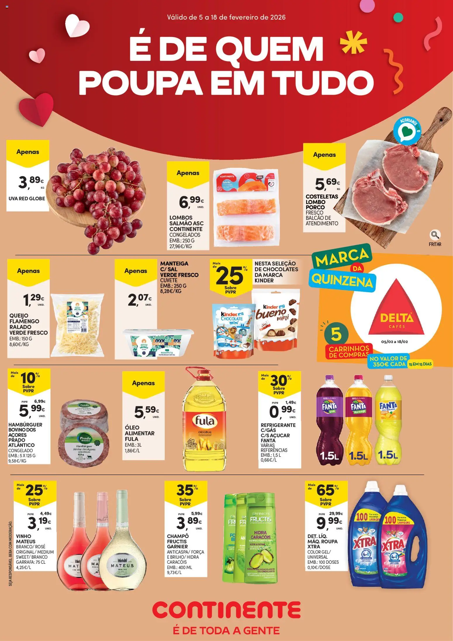 Pré-visualização do folheto da loja Continente válida a partir de 05/02/2026