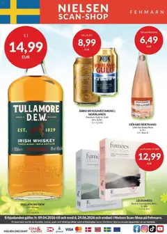 Eksempel på tilbudsavis Nielsen Discount - Fehmarn erbjudande fra butik Nielsen Discount gyldig fra 09/04/2026