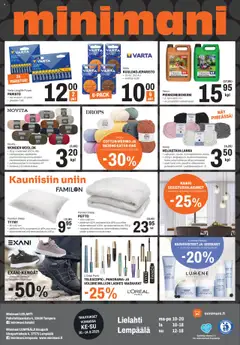 Kaupan Minimani Tarjoukset - Lempäälä / Tampere esikatselu, voimassa 10/09/2025