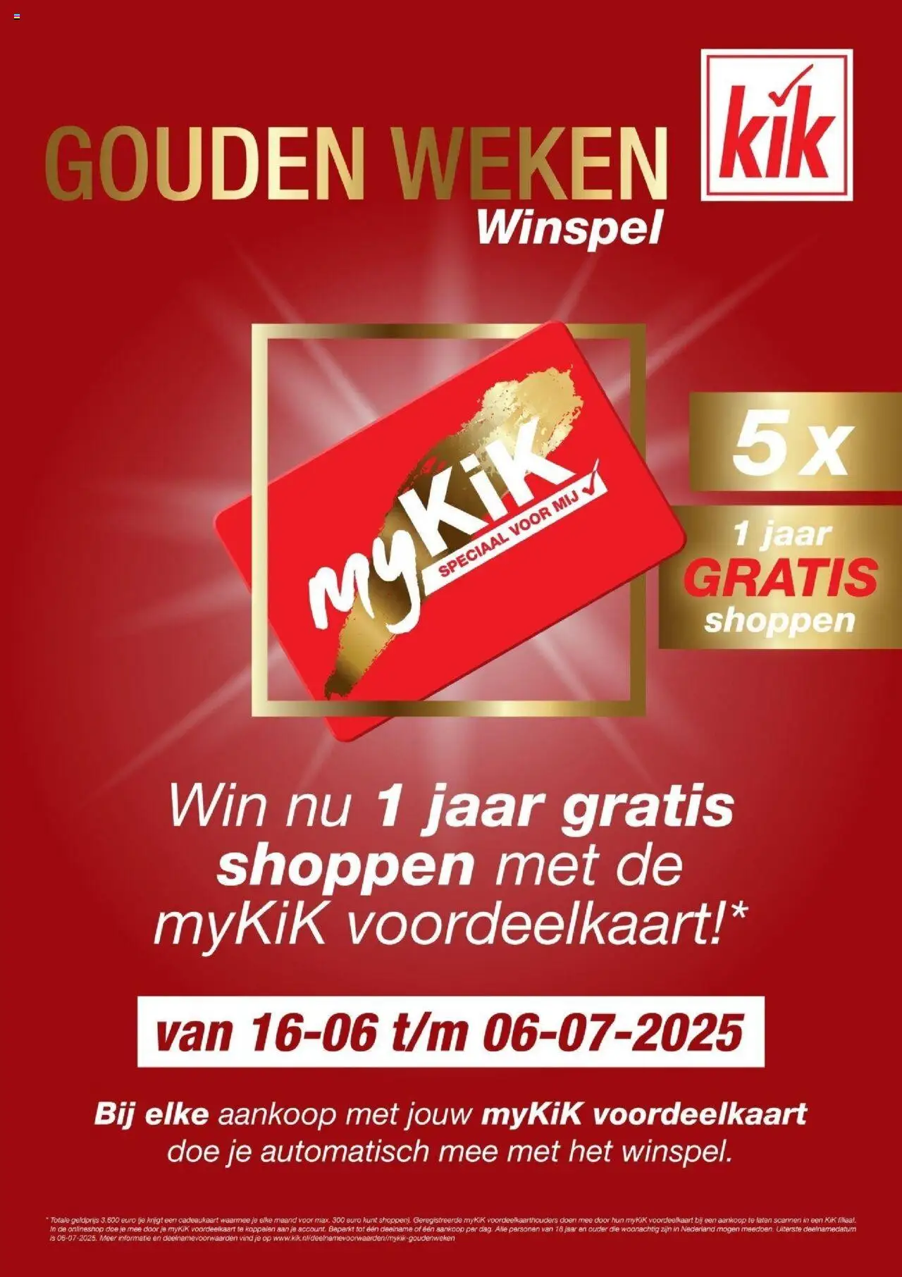 KiK shop Gouden Weken geldig vanaf 15-06-2025 - Paginanummer 1