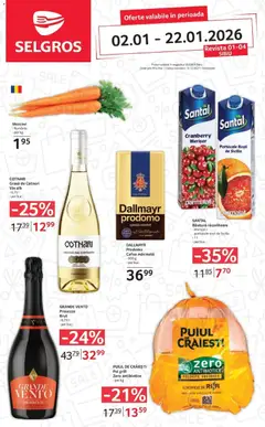 Previzualizarea de cataloage: Selgros Catalog - Sibiu valabil de la 02.01.2026