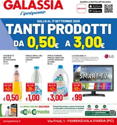 Anteprima dell'opuscolo Attuale volantino dal negozio Galassia valido da 08/09/2025