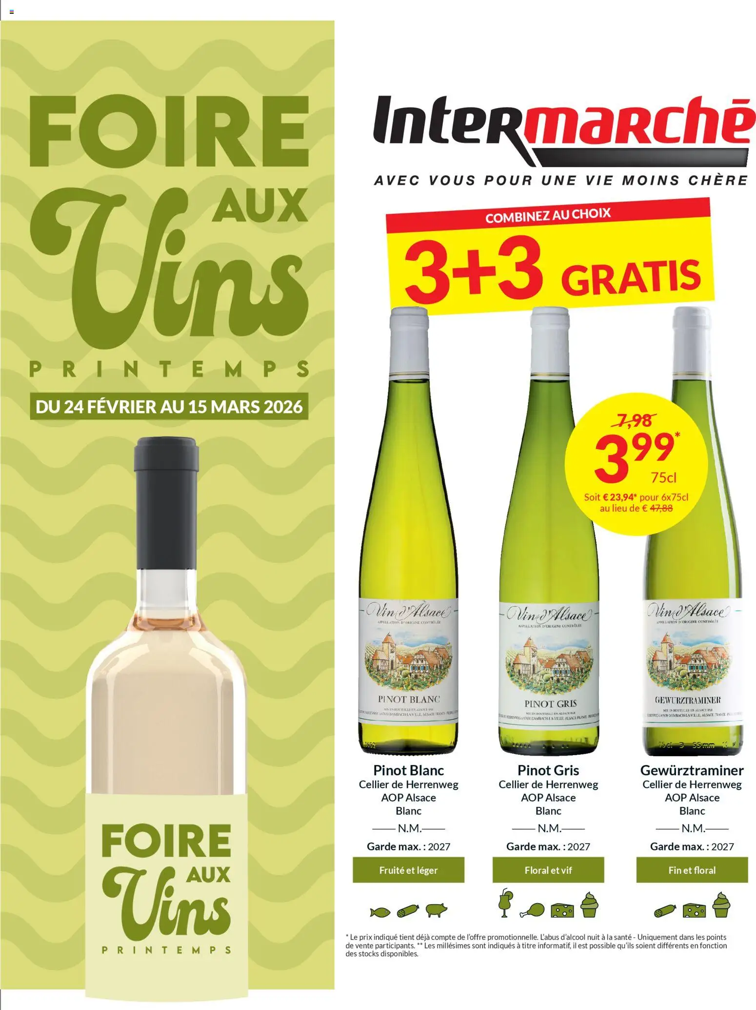 Voorbeeld van Notre folder Foire aux Vins van winkel Intermarché geldig vanaf 24/02/2026