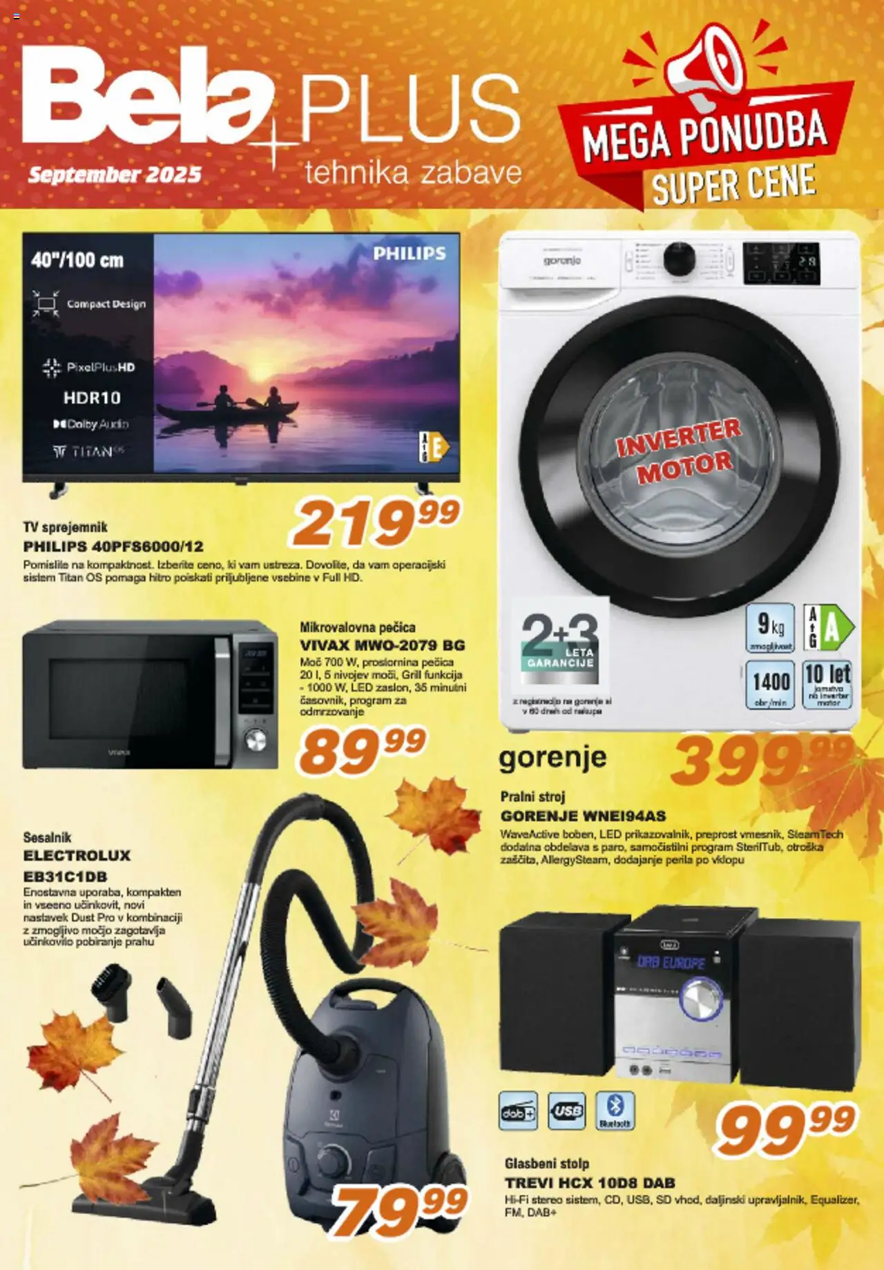 Bela plus Katalog od 15.09.2025 - aktualna ponudba - stran 1