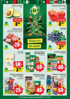 IKI parduotuvės leidinio Leidinys galiojančio nuo 2025.11.17 peržiūra