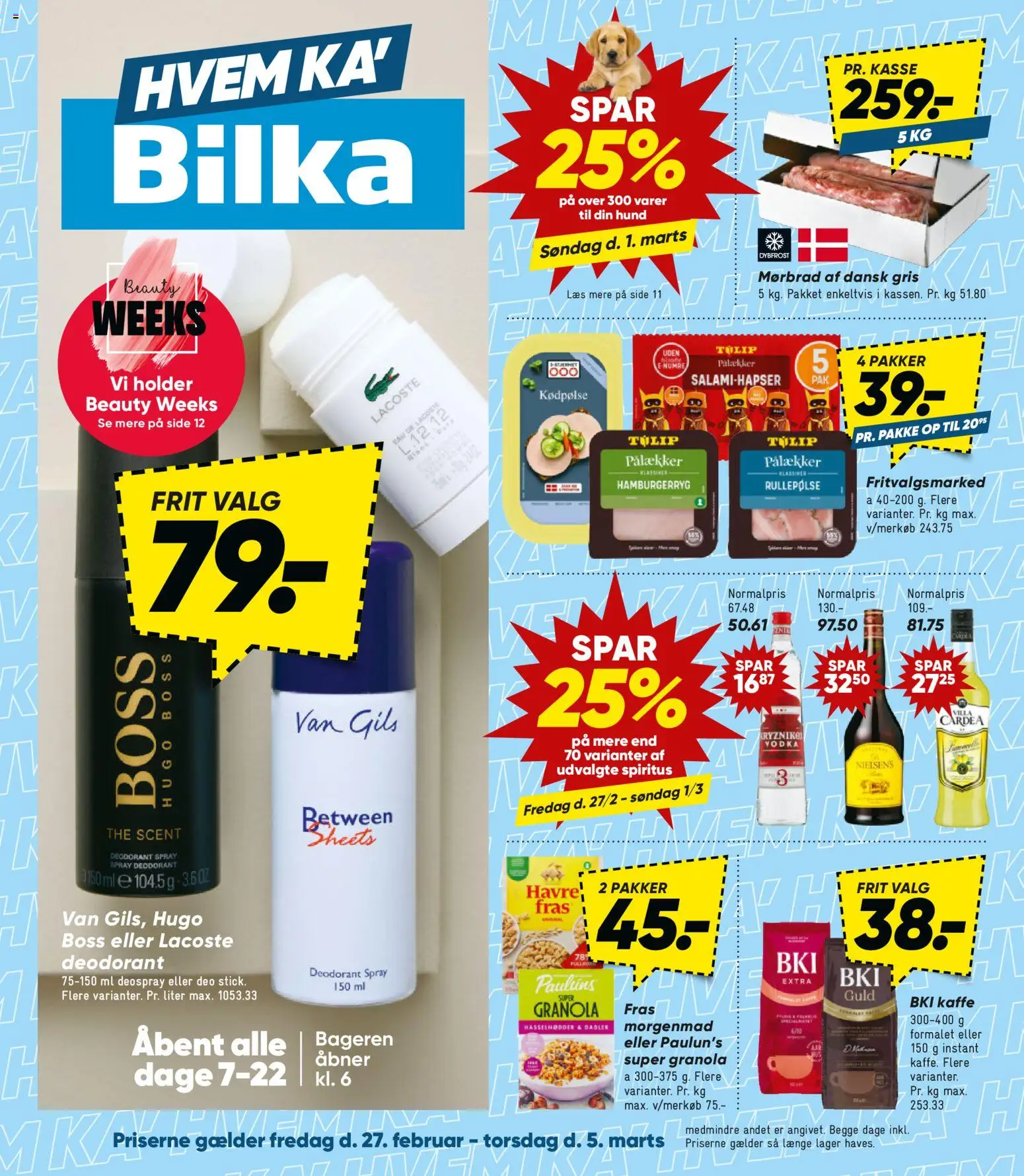 Eksempel på tilbudsavis Bilka - Tilbudsavis fra butik Bilka gyldig fra 27/02/2026