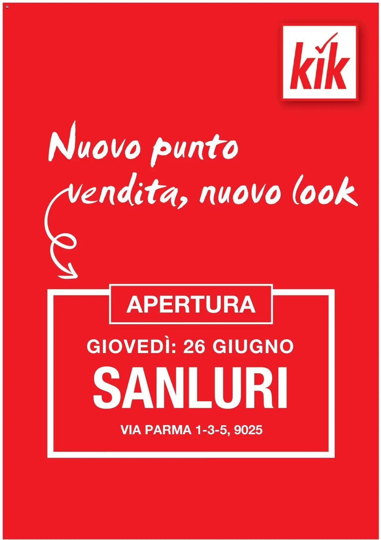 Volantino KiK valido da 22/06/2025 numero di pagina 1