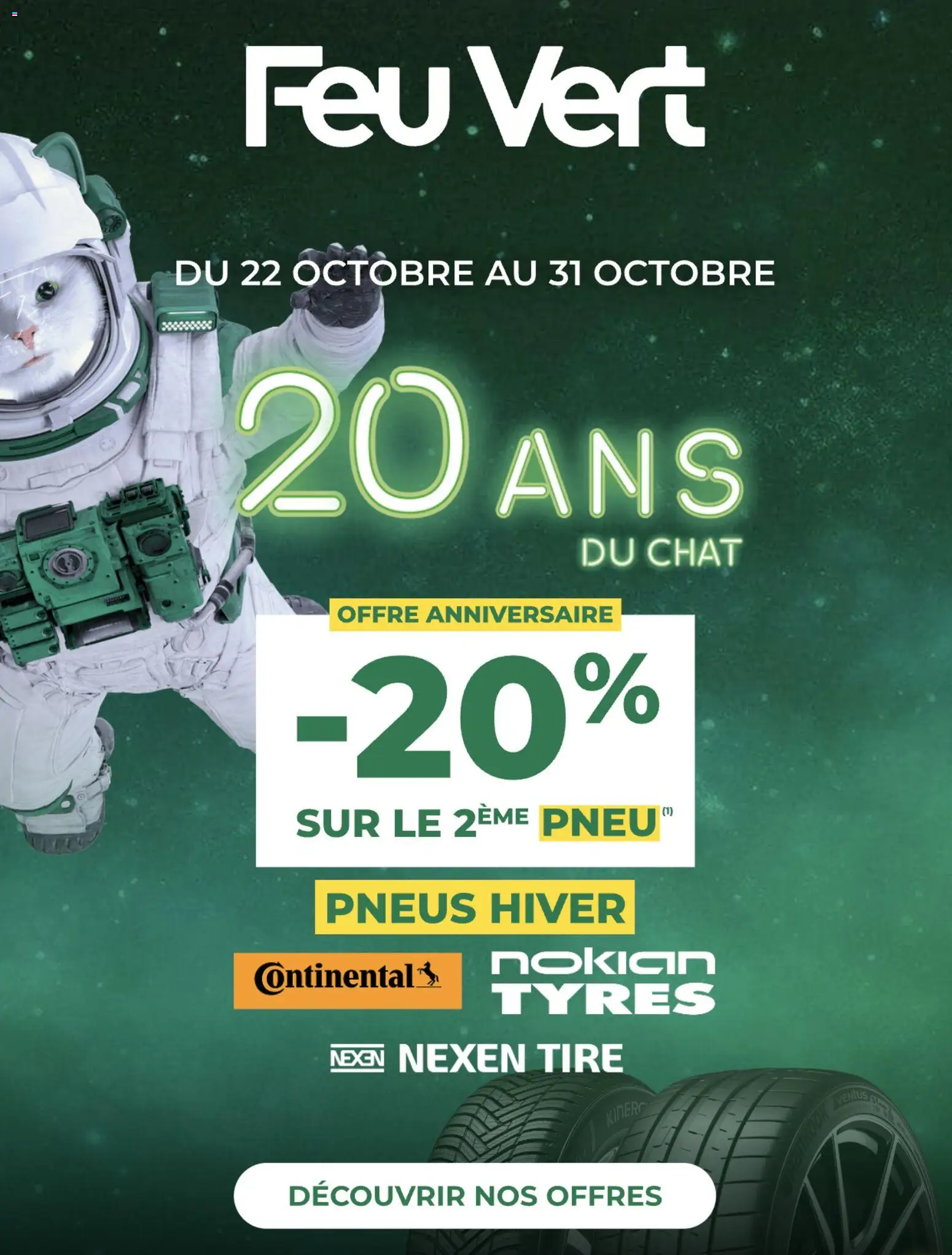 Catalogue de la boutique Feu Vert valable du 22/10/2025 - Page numéro 1