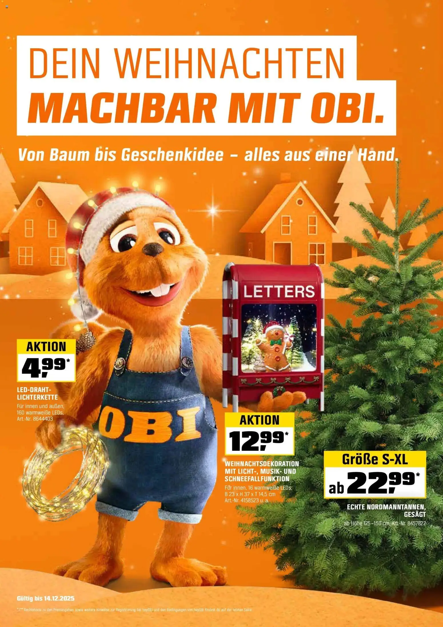 Vorschau der Angebote: OBI OBI: Biberstarke Angebote gültig ab 30.11.2025