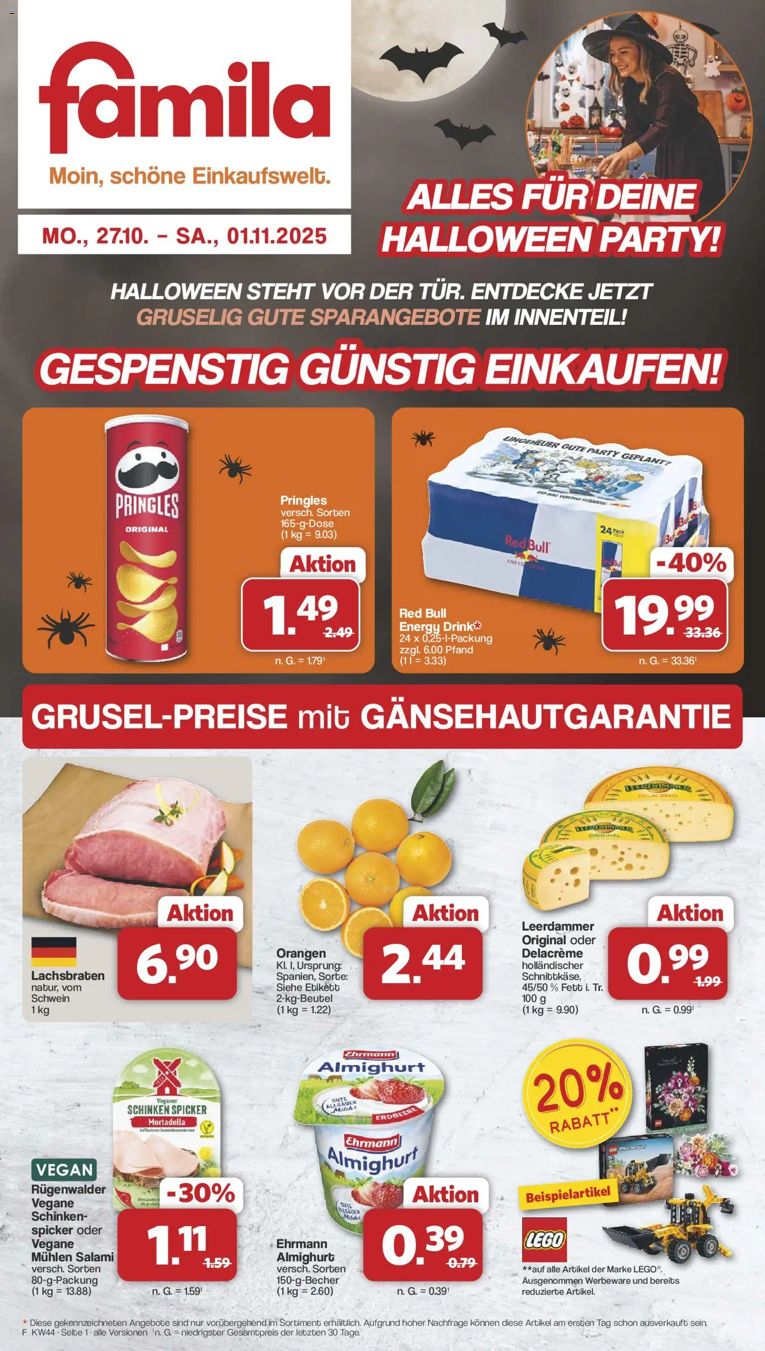 Famila Nordwest Prospekt (vom 27.10.2025 - 01.11.2025)