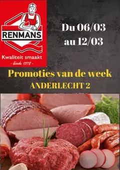 Prévisualisation de Renmans Folder / Publicité du magasin Renmans formulaire valide 06/03/2026
