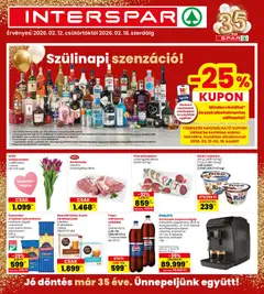 Interspar - Akciós újság Interspar megtekintése, amely érvényes 2026.02.12.-től