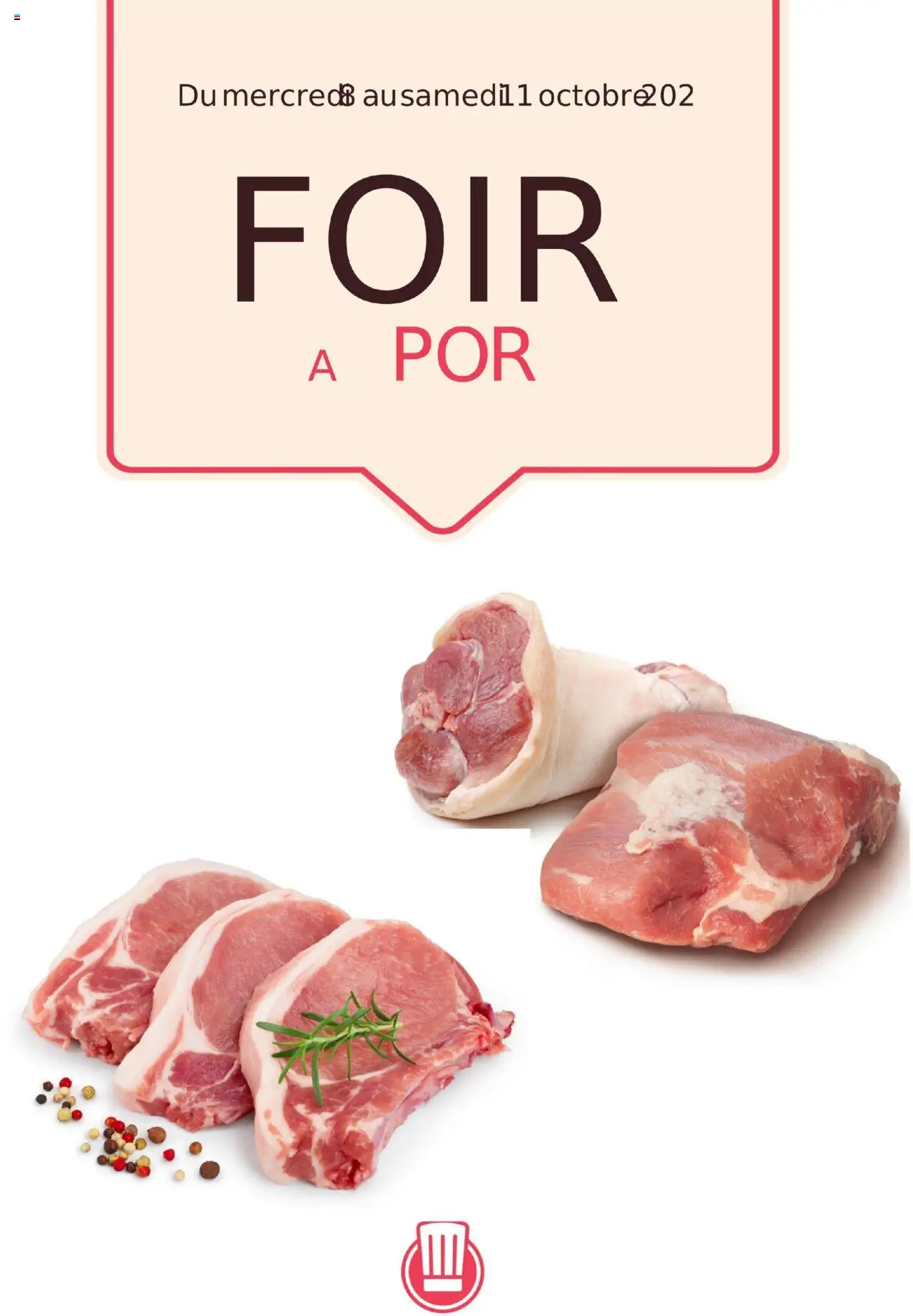 Foir a por de la boutique Promocash valable du 08/10/2025 - Page numéro 1