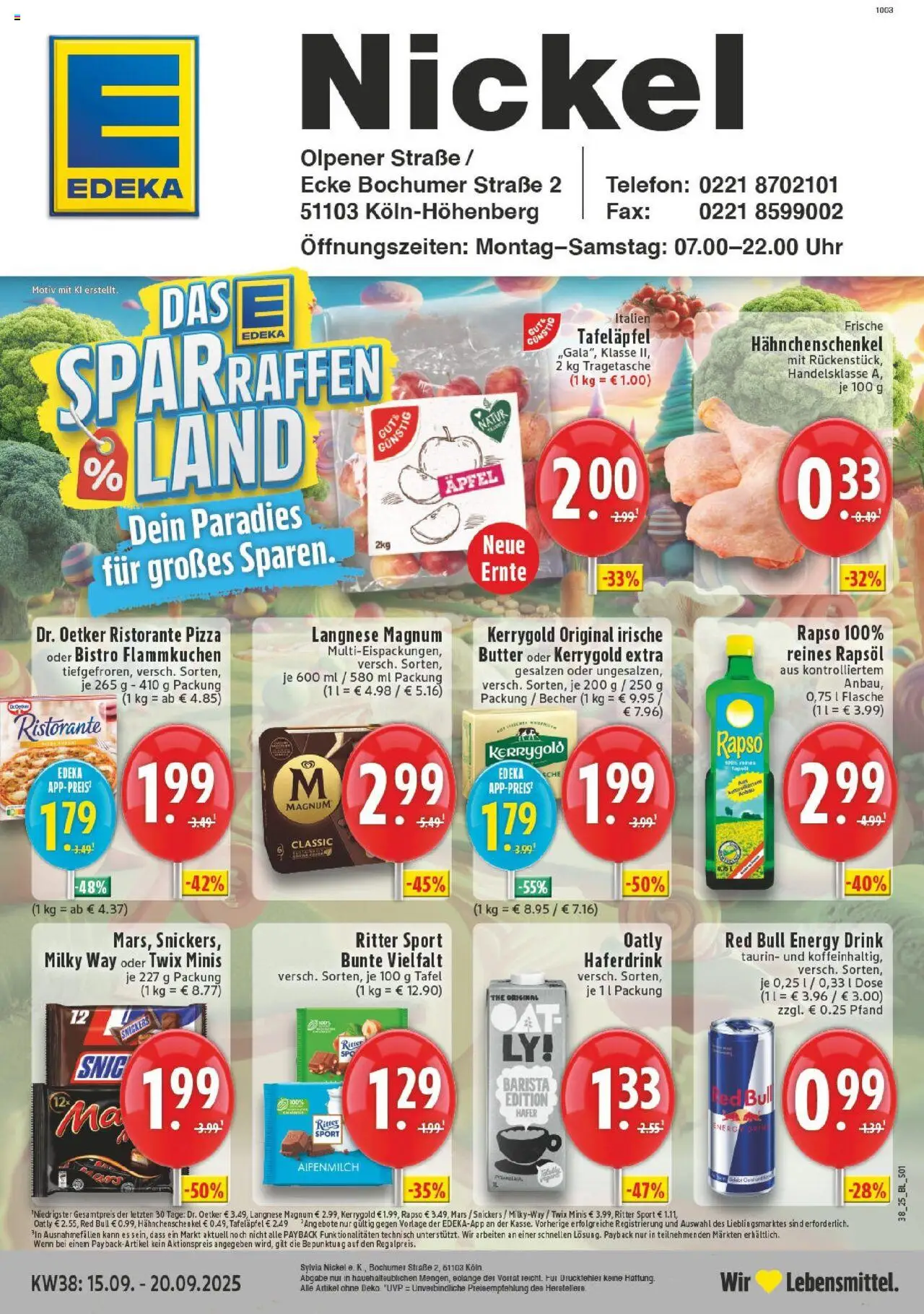 EDEKA Prospekt ab 14.09.2025 - Prospekt Köln Online