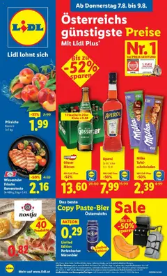 Vorschau der Angebote: Lidl Fohnsdorf, Neunkirchen, Graz gültig ab 07.08.2025