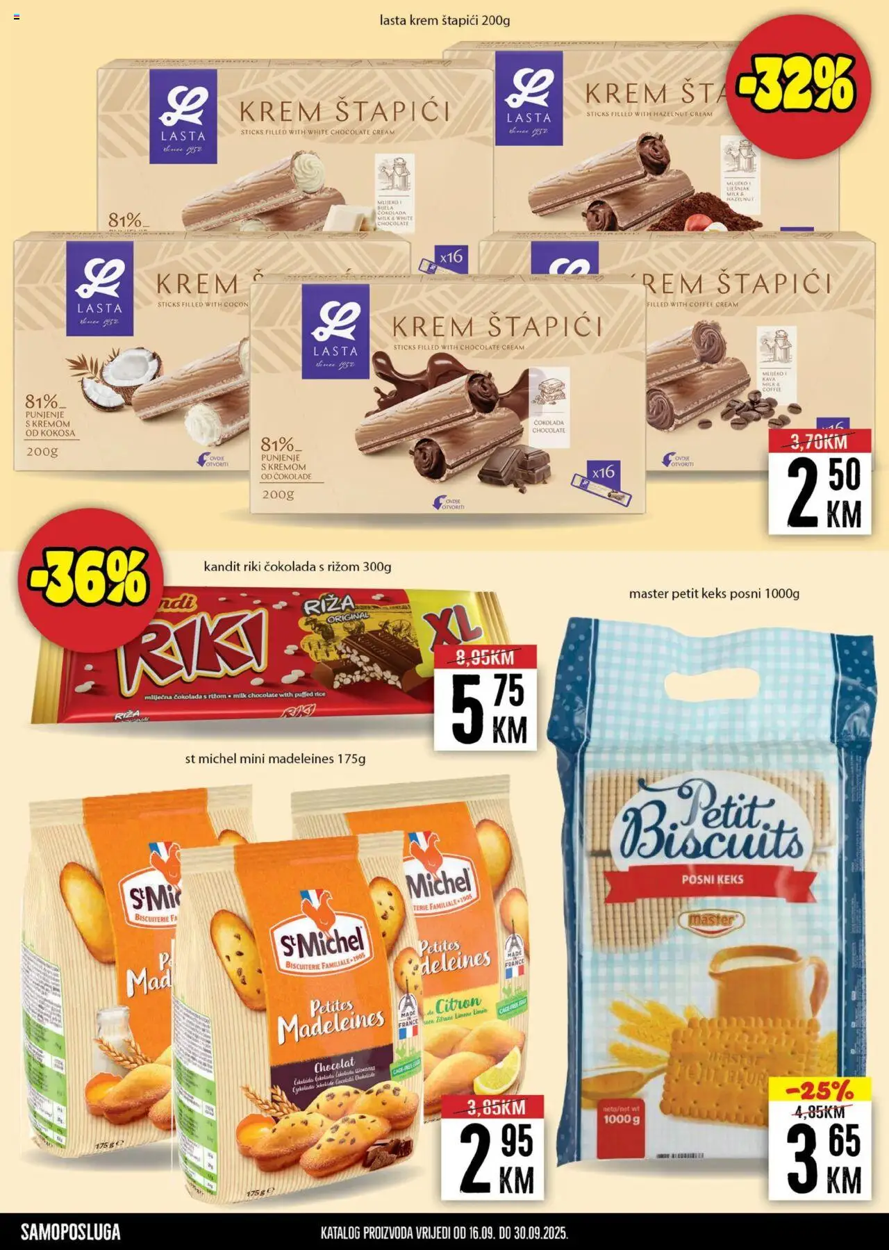 Pregled letka Katalog trgovine Prodex vrijedi od 2025.09.16