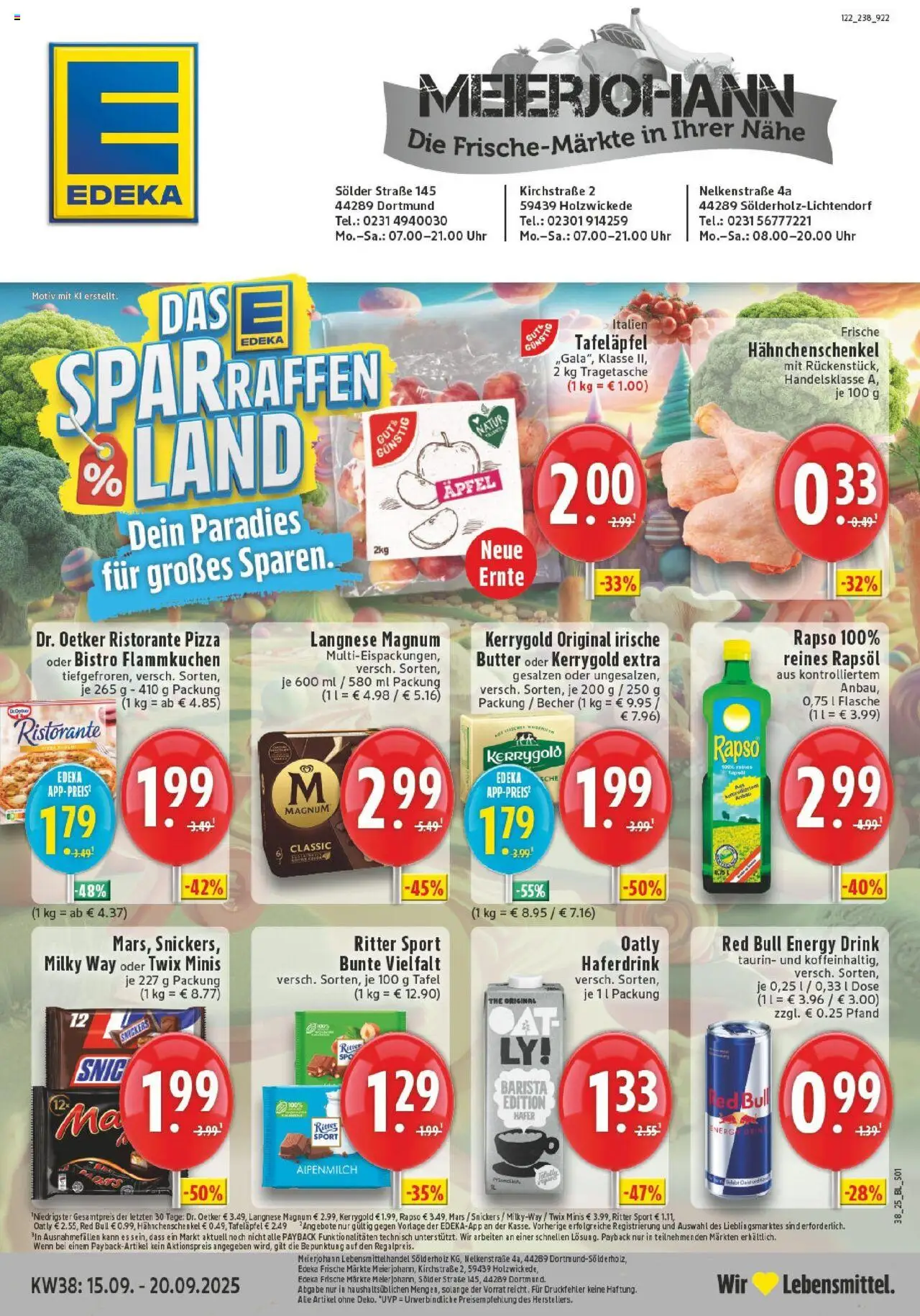 EDEKA Prospekt ab 14.09.2025 - Prospekt Dortmund-Sölde Online