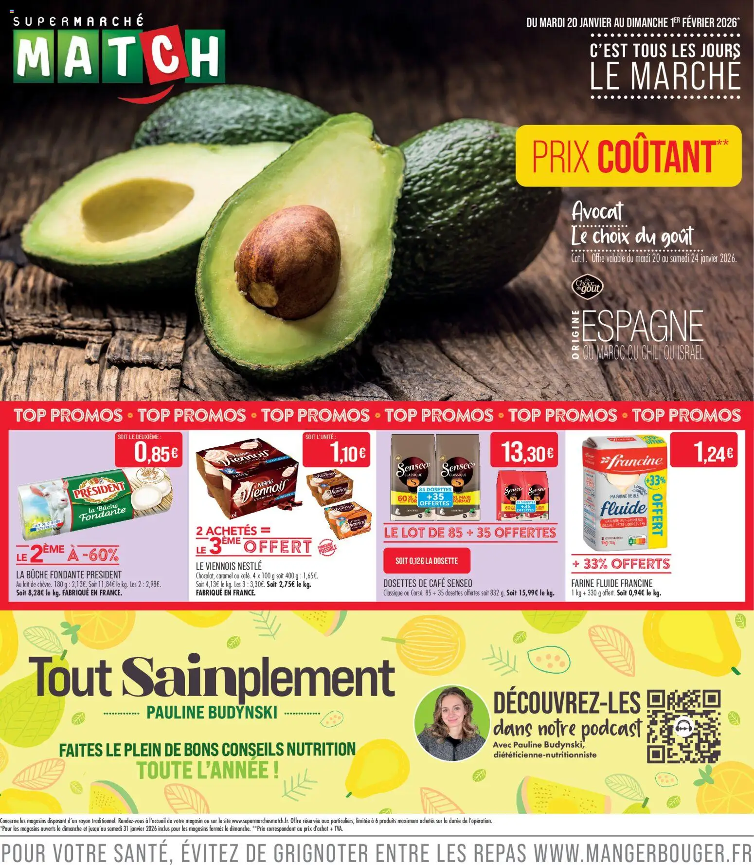 Prévisualisation de C'est tous les jours le marché | Meaux du magasin Match Supermarché formulaire valide 20/01/2026