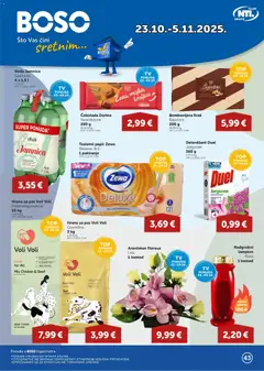 Pregled letka Katalog trgovine Boso vrijedi od 23.10.2025