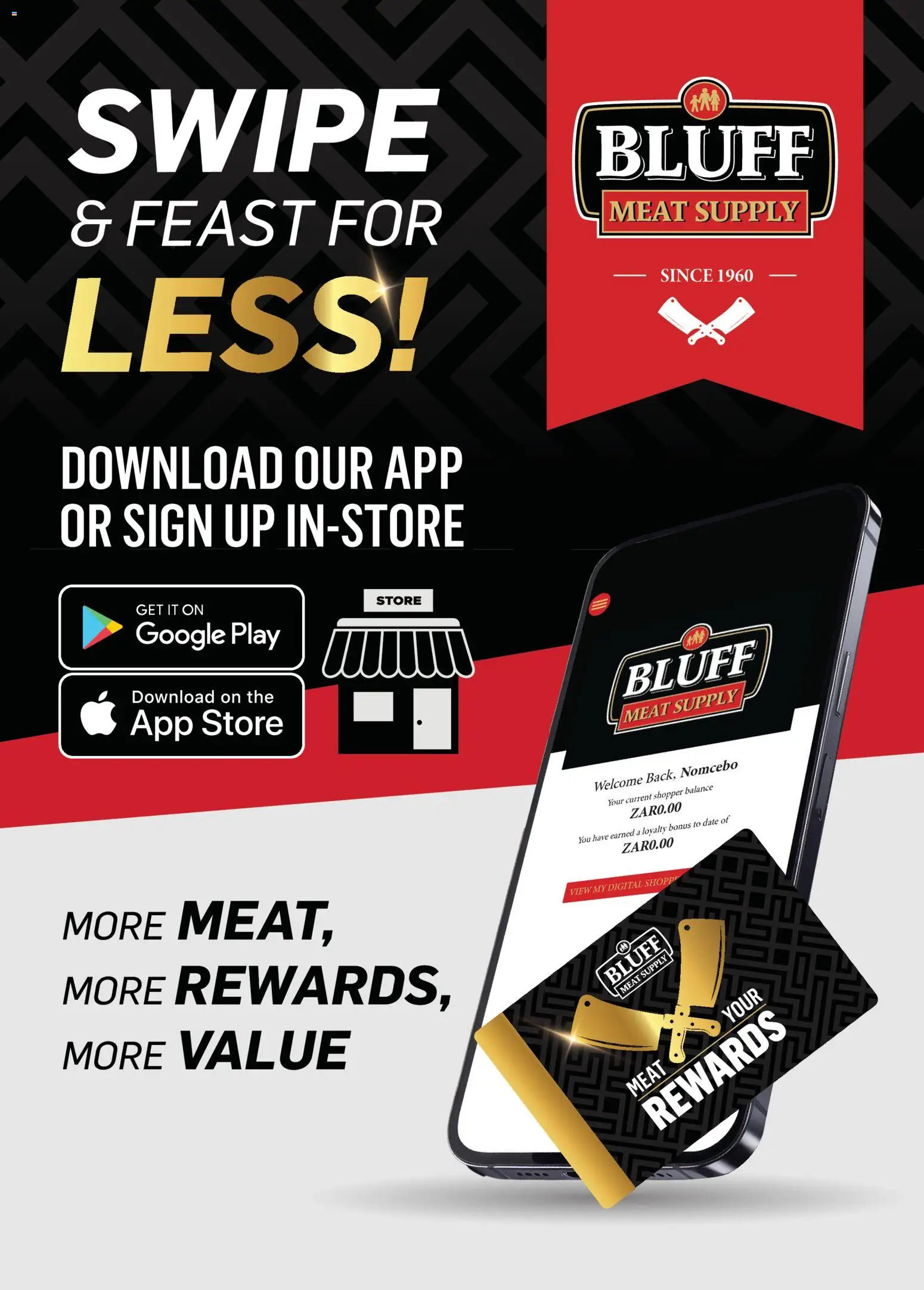 Preview of Bluff Meat Supply flyer valid from 01/04/2026