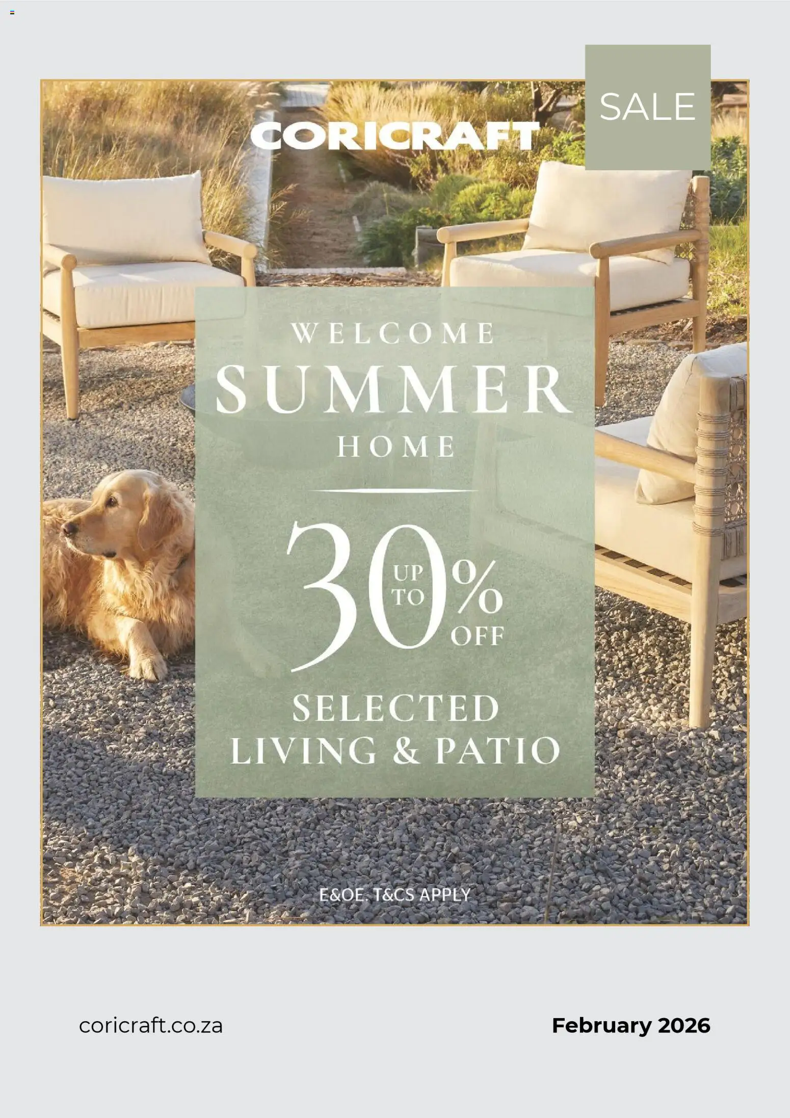 Preview of Coricraft flyer valid from 01/02/2026