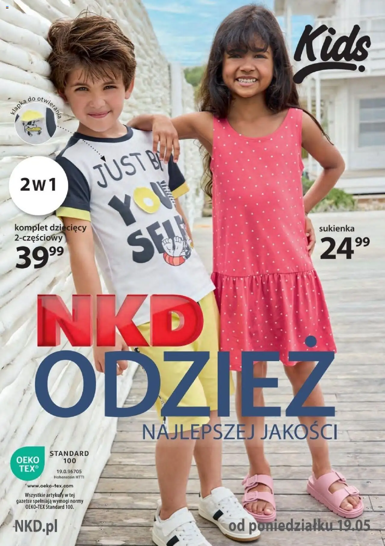 NKD Gazetka od 19.05.2025 - Nowa Gazetka - Numer strony 1 - Sukienka