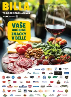 Náhled nabídky: Billa Leták - Vaše oblíbené značky platný od 25.02.2026