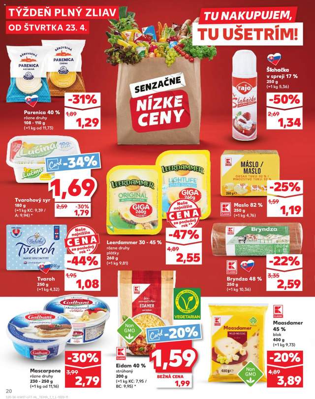 Nový Kaufland leták od 23.04.