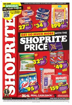 Preview of Shoprite flyer valid from 20/10/2025
