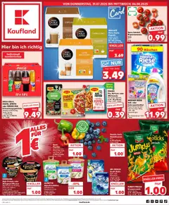 Vorschau von dem Prospekt des Geschäftes Kaufland, gültig ab dem 31.07.2025