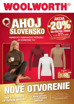 Náhľad Woolworth letáku platného od 09.12.2025