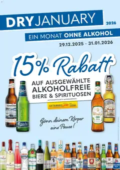 Vorschau von dem Prospekt des Geschäftes Getränkeland, gültig ab dem 02.01.2026