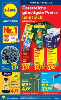 Vorschau der Angebote: Lidl Lidl Flugblatt - Jenbach, Eferding, Dornbirn gültig ab 19.03.2026