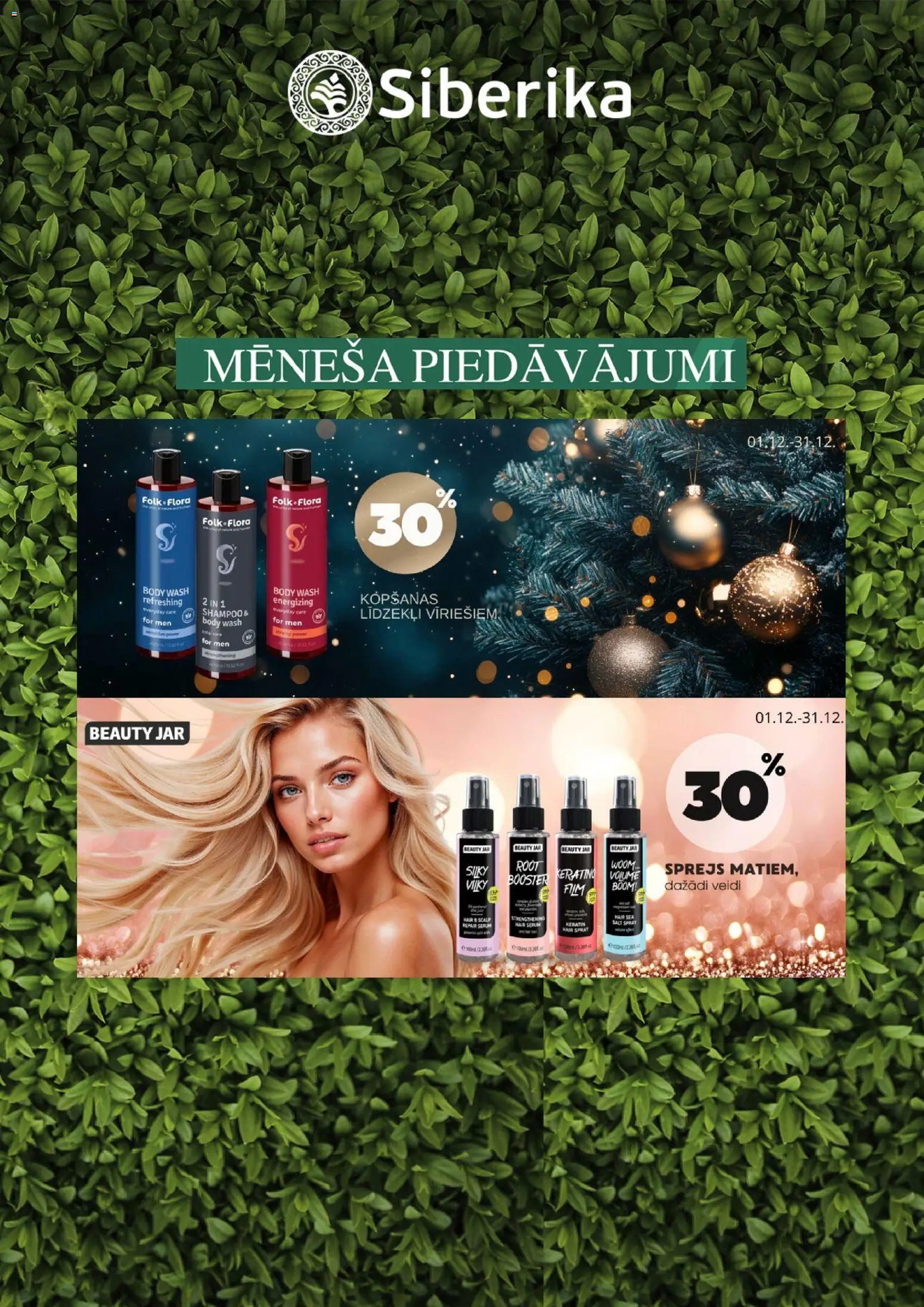 Skatīt Siberika akciju bukletu, derīgs no 2025.12.01