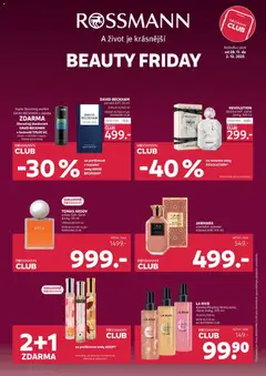 Náhled nabídky: Rossmann Black Friday platný od 28.11.2025