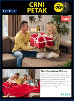 Pregled letka Black Friday trgovine Dormeo Home vrijedi od 07.11.2025 | Stranica: 4